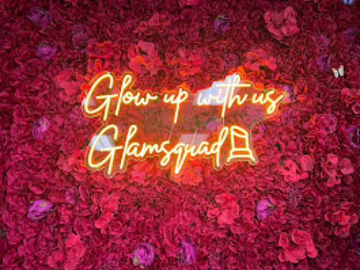 Salon interior styling stations